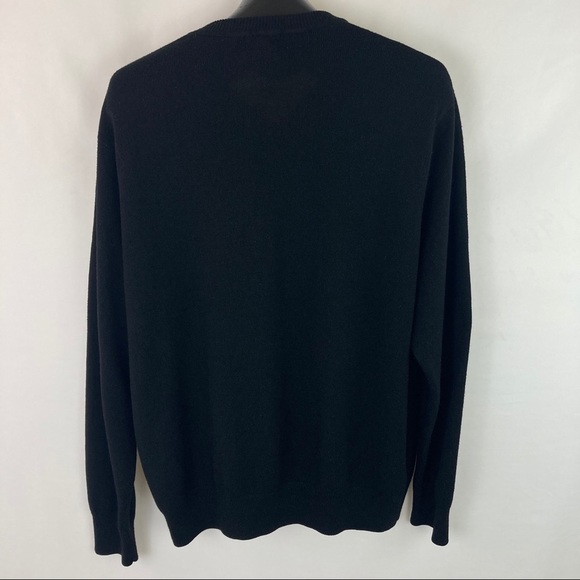 RETRO Diamond Pattern V-Neck Sweater XL - Picture 6 of 10